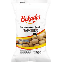 CACAHUATES JAPONES BOKADOS 55G