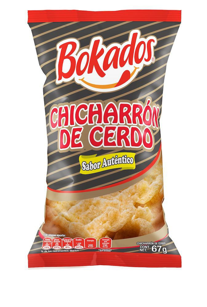 CHICHARRON DE CERDO BOKADOS 67G