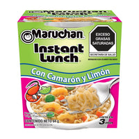 SOPA INSTANTANEA MARUCHAN SABOR CAMARON Y LIMON