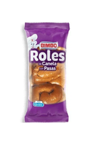 ROLES DE CANELA CON PASAS BIMBO