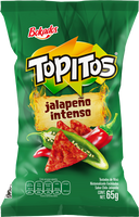 TOPITOS JALAPEÑO INTENSO BOKADOS 65G